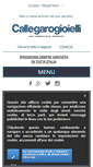 Mobile Screenshot of callegarogioielli.com
